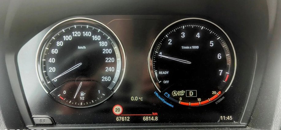 BMW X2 cena 90500 przebieg: 67600, rok produkcji 2020 z Łódź małe 106
